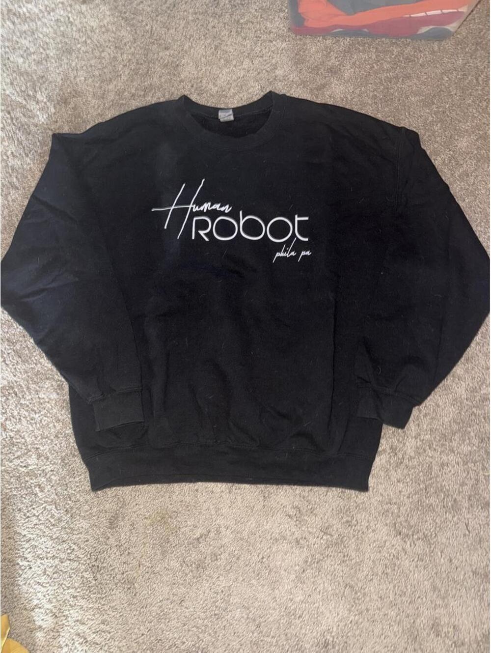 Human Robot crewneck sweatshirt